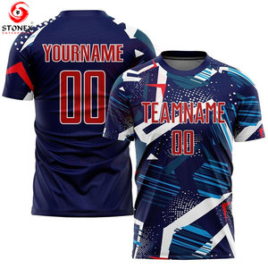 Maillot de football de haute qualité en sublimation, tenue d'équipe de football personnalisée, maillot de sport entièrement imprimé avec nom et numéro personnalisés du joueur - Product Image 3