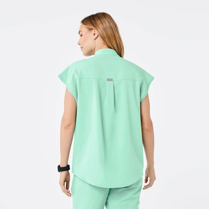 Conjunto de Uniforme Médico de Algodón Premium, Cómodo, Ligero y Transpirable, Ropa de Trabajo para Doctores y Enfermeras, Personalizable - Product Image 3