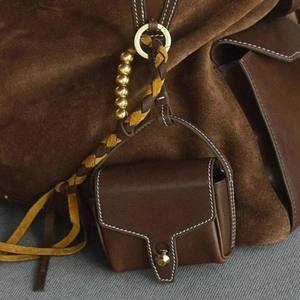 Pochette en cuir PU de qualité supérieure pour pochette carrée en cuir PU avec cordon de serrage, logo personnalisé, sac à dés D&D œil de démon - Product Image 6