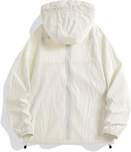 เสื้อแจ็คเก็ต Anorak ผ้าไนลอนยับ คุณภาพพรีเมียม สวมใส่สบาย มีซิป น้ำหนักเบา กันลม - Product Image 2