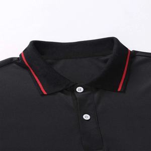 Men's High Quality Short Sleeve Casual <b>Black</b> Golf for <b>Polo</b> T-<b>Shirts</b> Plus Size Custom Embroidered Logo Anti-Wrinkle OEM - Product Image 6