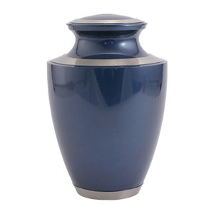 Urnas de cremación de aluminio para adultos con grabado de mariposa y urna funeraria de metal con acabado en color negro para cenizas humanas - Product Image 2