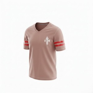 Chemises d'été pour hommes de haute qualité à col en V, maillot de football américain, taille plus, 100% polyester respirant, RIVIAN ATLANTIC - Product Image 5