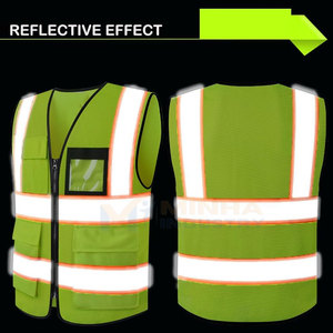 Chaleco de Seguridad de Nuevo Diseño, Chaleco de Alta Visibilidad, Material de Algodón y Poliéster, Precio al por Mayor, Venta en Línea - Product Image 5