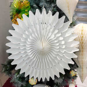 Decoraciones de abanico de papel para eventos - Product Image 3