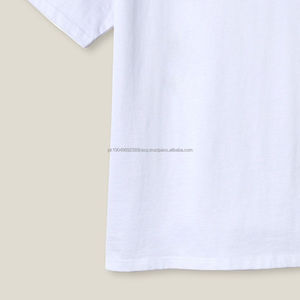 T-shirt pour homme de luxe surdimensionné, haute qualité, 100% coton, design personnalisé, poids lourd, personnalisable, t-shirt vierge pour homme - Product Image 6