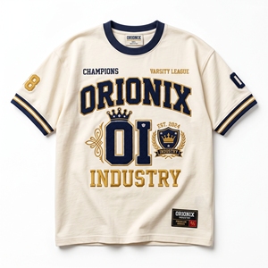 Camiseta de Verano de Manga Corta para Hombre, Ropa Casual, Novedades, Personalizable con Nombre de Marca y Logotipo - Product Image 1