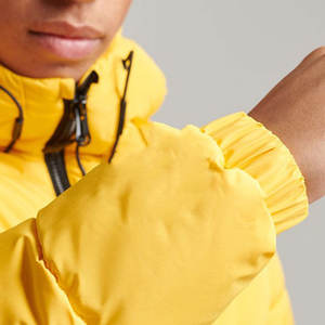 Veste matelassée à capuche en toile pour homme, nouvelle collection, fabrication usine, avec logo frontal, couleurs et logo personnalisables, service OEM en gros - Product Image 4