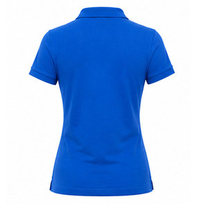 Polo pour femme personnalisé à emballage sur mesure, séchage rapide, finition texturée lisse, tissu léger, structure tricotée, matériau T-shirt - Product Image 2