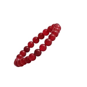 Pulsera de Cobre con Zoisita Rubí de 8mm, Diseño Clásico Ecológico, Regalo Empresarial, Agarre Cómodo, Unisex, Energía Positiva, Elástica - Product Image 3