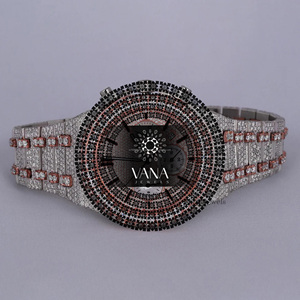 Reloj Cronógrafo Automático de Acero Inoxidable para Hombre VANA JEWELS, Cristal de Zafiro Analógico, Resistente al Agua 100 Bar, Moda - Product Image 1