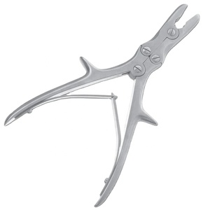 Stille Luer Rongeur, herramienta de acero inoxidable para corte de hueso quirúrgico curvo, instrumentos médicos veterinarios dentales ortopédicos - Product Image 1