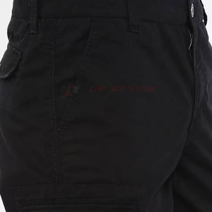 Custom Logo And Design Men’s <b>Cargo</b> Shorts Comfortable Multi Pocket Black Color <b>Work</b> Wear Shorts By Up Design International - Product Image 4