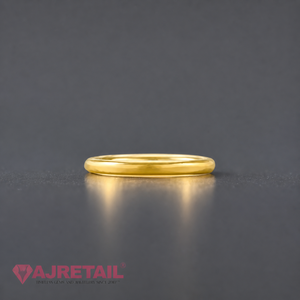 AJRETAIL 14K Yellow-Gold Minimal Band Sleek Elegant Design for Everyday Wear Size 5 0.62g <b>Fine</b> <b>Ring</b> - Product Image 1