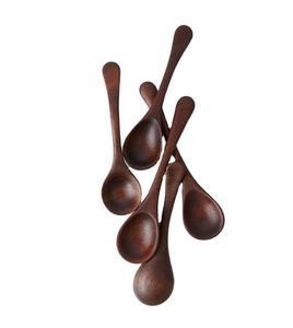 Juego de Utensilios de Cocina de Madera Natural de Acacia o Sólida, Incluye Reposacucharas y Porta Utensilios - Product Image 1