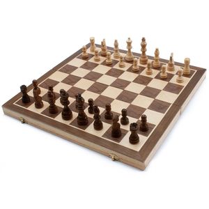 Jeu d'échecs en bois peint à la main de style antique - Rani Industries - Product Image 4
