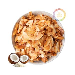 Direct Factory Price Roasted Coconut Slices Superior Crunch for USA Healthy Snack Market Wholesale Cheap Bulk Price - Product Image 1