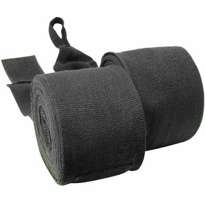 Vendas para manos duraderas de tela elástica de algodón, soporte para muñeca para entrenamiento de boxeo, equipo de protección deportiva para fitness y gimnasio - Product Image 2