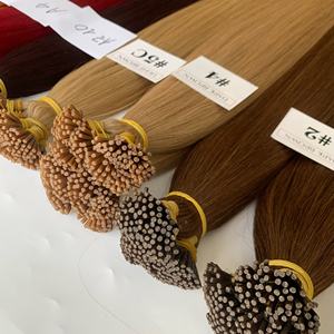 Expédition dans le monde entier Couleurs personnalisables de qualité 12A I Tip Kératine Extensions 100% Extensions de cheveux humains vierges vietnamiens - Product Image 4
