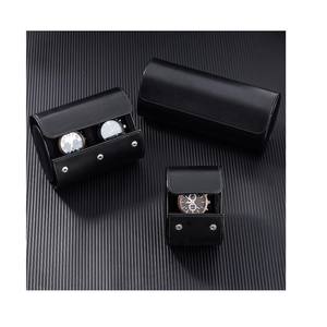 กล่องเก็บนาฬิกาหนังคุณภาพสูงแบบพกพาปรับแต่งได้ กล่องใส่นาฬิกาหรูหรา พร้อมช่องจัดระเบียบสำหรับนาฬิกาหรู เป็นของขวัญ - Product Image 1