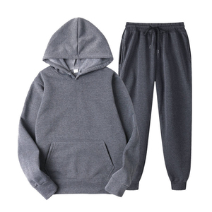 <b>velour</b> tracksuit Custom Wholesale Factory cotton tracksuit with fleece set for US Apparel Brands and Retailers - Product Image 4