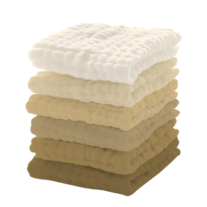 ผ้าเช็ดตัวมัสลิน Bambu Basics Gentle On You Gentle On Earth, ผ้าเช็ดหน้าจากใยไผ่, น้ำหนักเบา, ซึมซับดี และแห้งเร็ว - Product Image 2