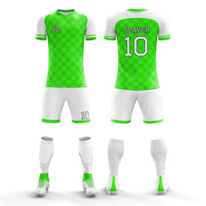 Maillot de football, uniforme sportif, ensemble d'entraînement d'équipe, ensembles personnalisés, créez votre propre uniforme de football, kits de couleur unie, séchage rapide, sportif - Product Image 1