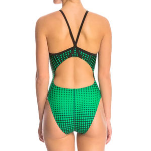 Traje de Baño de una Pieza para Mujer, Estampado Animal, Talla Grande, Transpirable, de Poliéster - Product Image 2