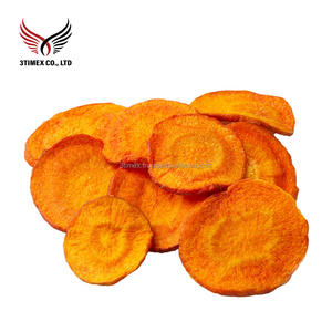 Rodajas de Zanahoria Crujientes Deshidratadas al Vacío, Bajas en Grasa, Nutritivas y Saludables, al Mejor Precio, Vegetales con 12 Meses de Duración - Product Image 2