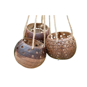 Meilleures ventes : Pot de culture en fibre de coco avec logo gravé au laser, écologique et durable, fabriqué au Vietnam pour la maison et le jardin - Product Image 1