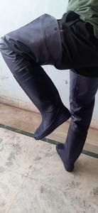 Bottes longues Waltzer India Farmer en acier doux, sans sangle, hauteur cuisse - Product Image 6