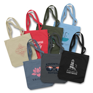 Bolsa de Mano de Algodón Reciclado Sostenible para Mujer, con Logotipo Personalizable Impreso, Bolsa de Compras para la Playa - Product Image 2