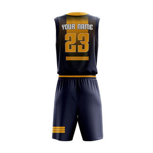 Uniformes de Baloncesto Sublimados para Hombre, Material 100% Poliéster, Precio al por Mayor de Alta Calidad, Marca Laker, con Logotipo Personalizado - Product Image 3