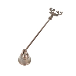 ergonomic metal candle snuffer elongated handle flame stopper tool for mess free candle care and home enhancement - Product Image 3