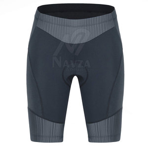 Shorts de cyclisme pour hommes IMPROVEMENTS SPORTS, ajustés, respirants, à séchage rapide, en Spandex et Polyester, avec rembourrage de 140g pour le confort. - Product Image 3