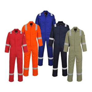 Cotton anti static breathable plus size thermal overalls working uniform coverall <b>cheap</b> for factory electronics petrochemical - Product Image 5