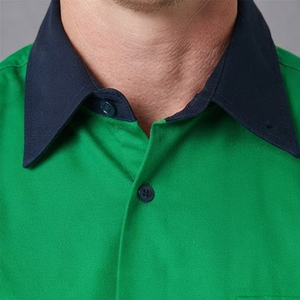 Chemises de travail à manches longues, entièrement boutonnées, respirantes, haute visibilité, réfléchissantes, certifiées CE, pour adultes, prix bas, logo personnalisé - Product Image 5