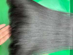 CDYHAIRVN HD Transparent pour Cheveux Vietnamiens Bruts de Qualité Lisses comme des Baguettes, Densité 100%, Nœuds Simples et Doubles Personnalisés - Product Image 4