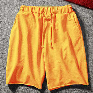 Pantalones Cortos Casuales de Calidad Superior para Hombre, de Cintura Media, de Secado Rápido, con Bordado Floral Vintage y Estilo Urbano - Product Image 3