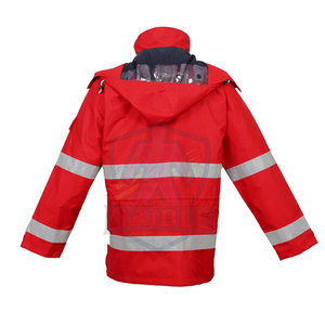 Veste de travail haute visibilité légère et respirante, imperméable, personnalisable pour hommes – Vente en gros à chaud - Product Image 3