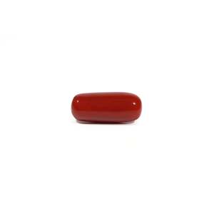 Natural Red Coral Gemstone 7.9 Carat Certified Wholesale for Jewelry Making - Product Image 1