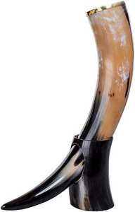 Nuevo Cuerno Vikingo para Beber con Diseño Tallado, el Más Vendido, con Logotipo, Auténtico, Apto para Alimentos, Sin Fugas, Cuerno Vikingo Nórdico para Cerveza - Product Image 5