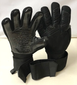 New Design Hot Selling <b>Light</b> Weight Breathable Non-Slip Rubber Professional Soccer Goalkeeper Gloves with All Sizes Available - Product Image 6