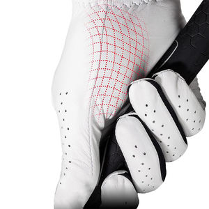 Gants de golf pour hommes de qualité supérieure, respirants, en cuir véritable, antidérapants, à séchage rapide, pour adultes, à doigts entiers, pour le sport - Product Image 4