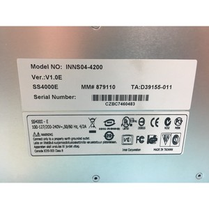 Système de stockage d'entrée de gamme Intel INNS04-4200 SS4000-E - Équipements et pièces semi-conducteurs d'occasion fiables à l'échelle mondiale - Product Image 6