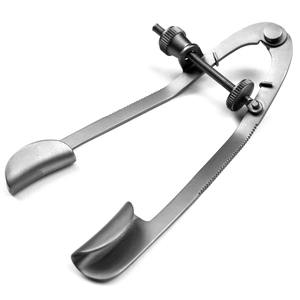 Espéculo Oftálmico Manual de Acero Lancaster de 8 cm, Instrumento Quirúrgico Oftálmico para Aplicaciones Oculares y ORL - Product Image 1