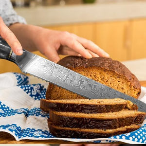 Professional Grade Damascus Steel <b>Kitchen</b> <b>Knife</b> Set Modern Design Chef <b>Knives</b> Durable Reliable Blade for Everyday <b>Kitchen</b> Use - Product Image 4