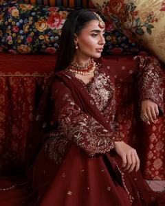 ชุดเดรสลำลองคุณภาพพรีเมียมสำหรับผู้หญิงชาวปากีสถานและอินเดีย คอลเลคชั่นใหม่ปี 2026 ชุดซัลวาร์ คามีซ ผ้าลอน ODM 2013 - Product Image 4