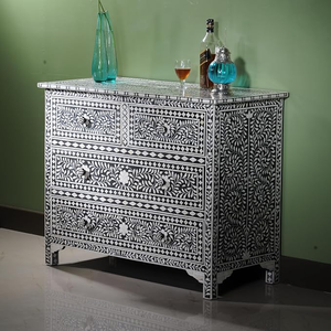 Modern Handmade Bone Inlay <b>Stool</b> <b>Table</b> Design Night Stand Bedside End <b>Table</b> for Living Room Bedroom Hotel - Product Image 6