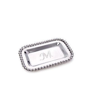 Platos para servir comida de metal de primera calidad, con textura martillada y chapado en oro, diseño de loro macaw y flores, de la India. - Product Image 3